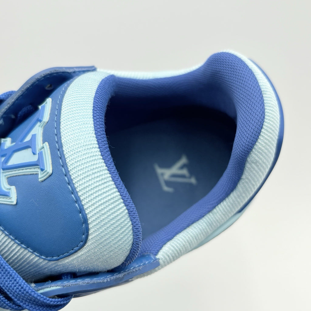 Size 6 LV (7-7.5 US) - Louis Vuitton Trainer ' Blue ' | GREAT CONDITION!