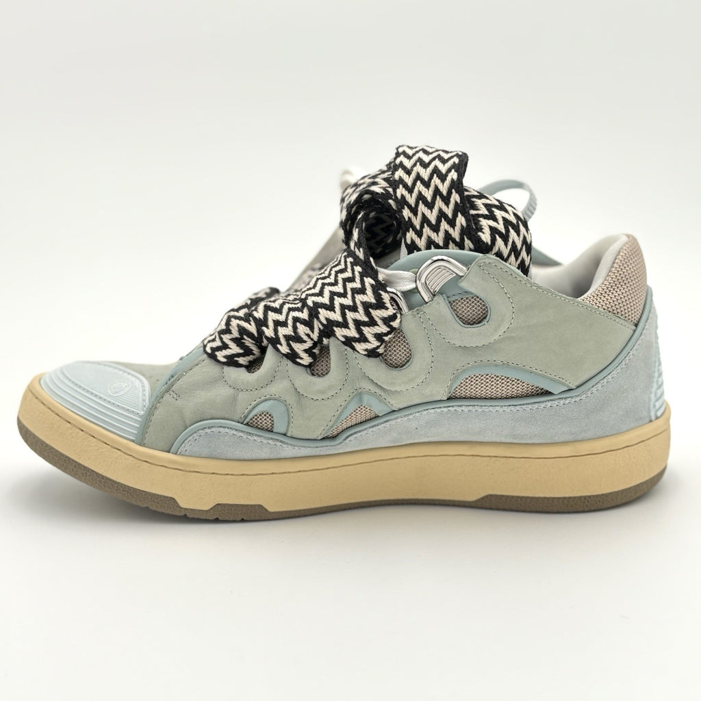 Size 41 (8 US) - Lanvin Curb Sneaker ' Light Blue ' | WORN ONCE!
