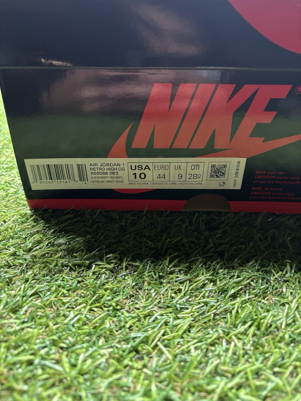 Size 12 - Jordan 1 Retro OG High Patent Bred | SUPER CLEAN!