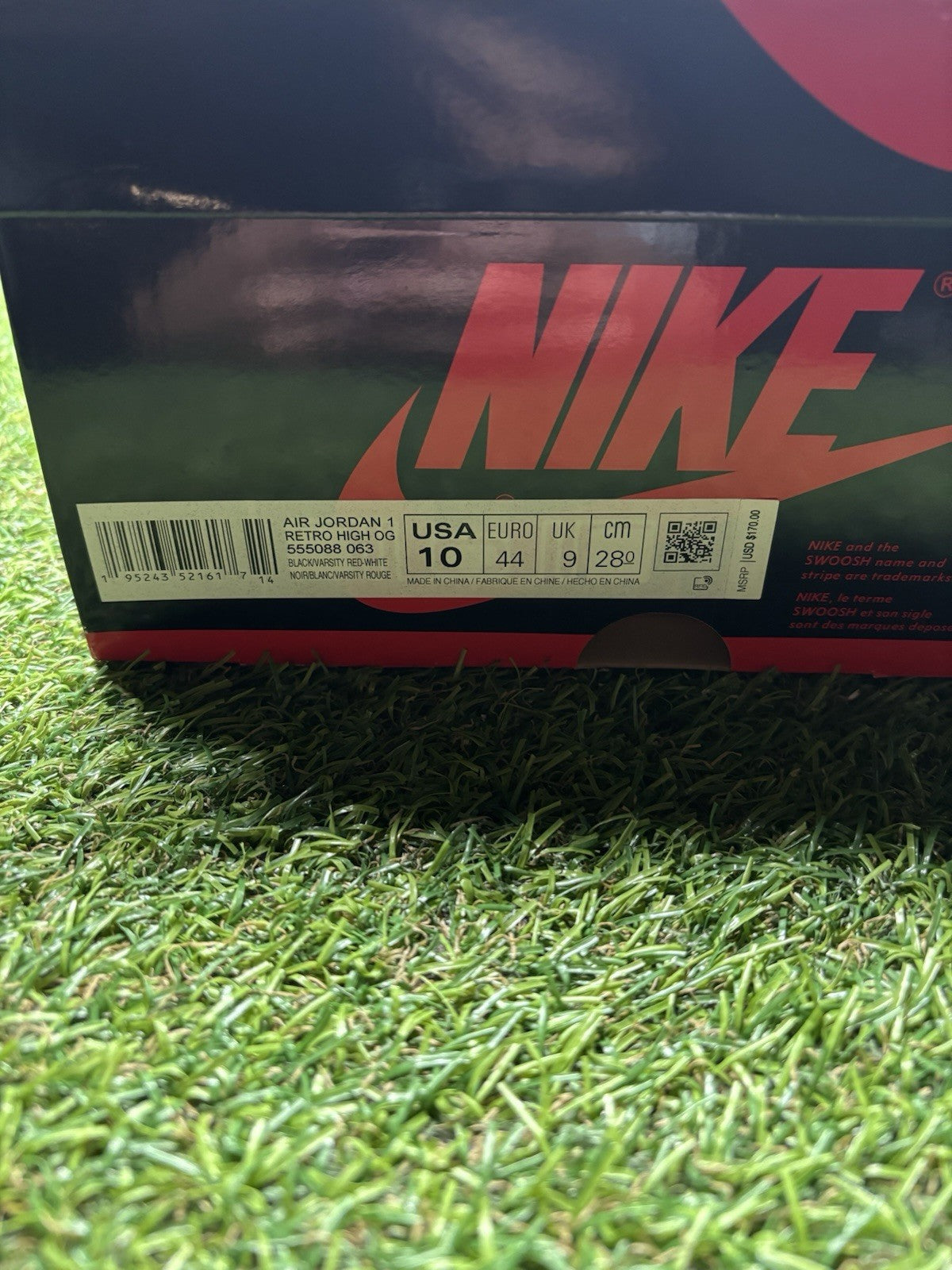Size 12 - Jordan 1 Retro OG High Patent Bred | SUPER CLEAN!