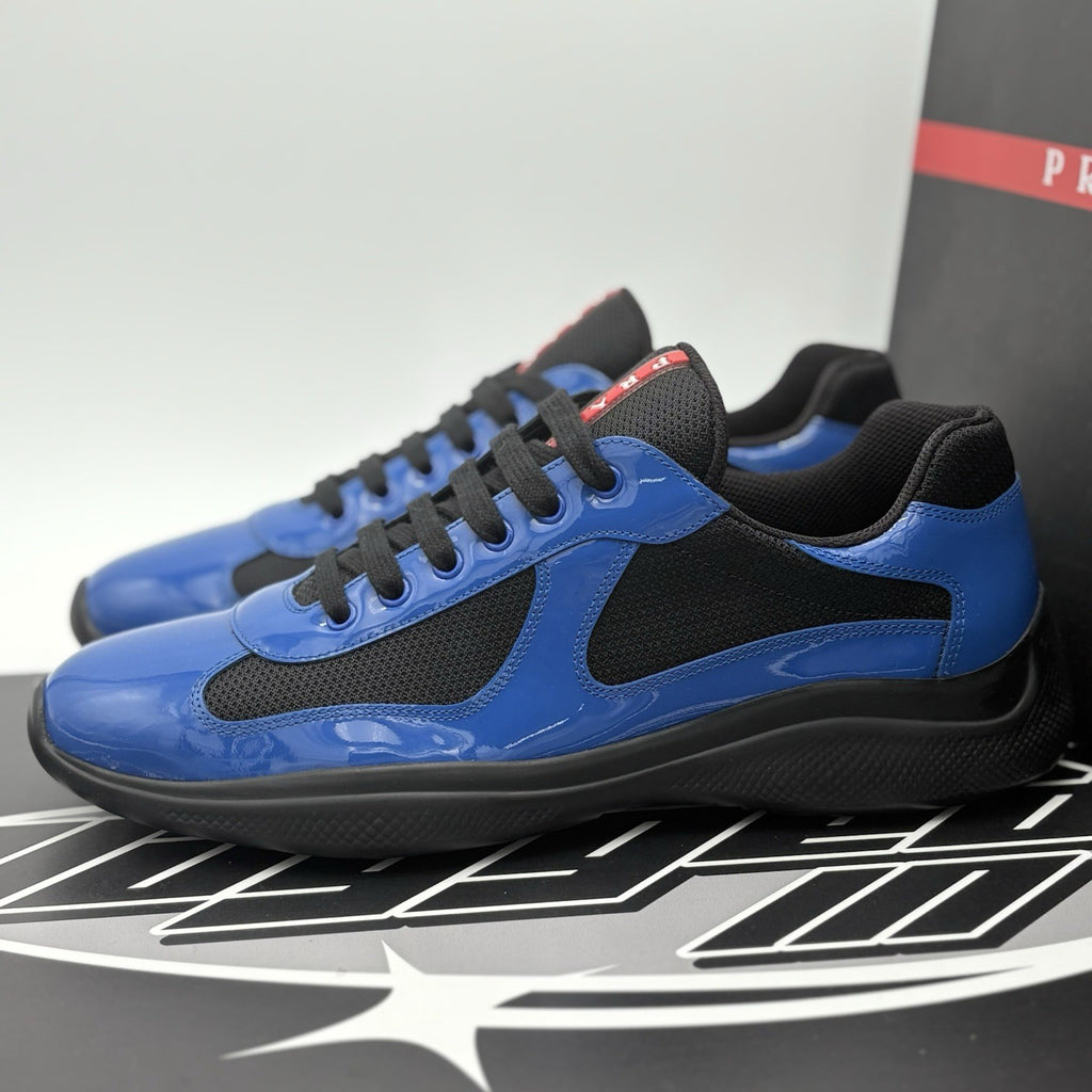 Size 10.5 UK (11.5 US) Prada Americas Cup ' Blue Black ' | ONLY WORN 1-3x