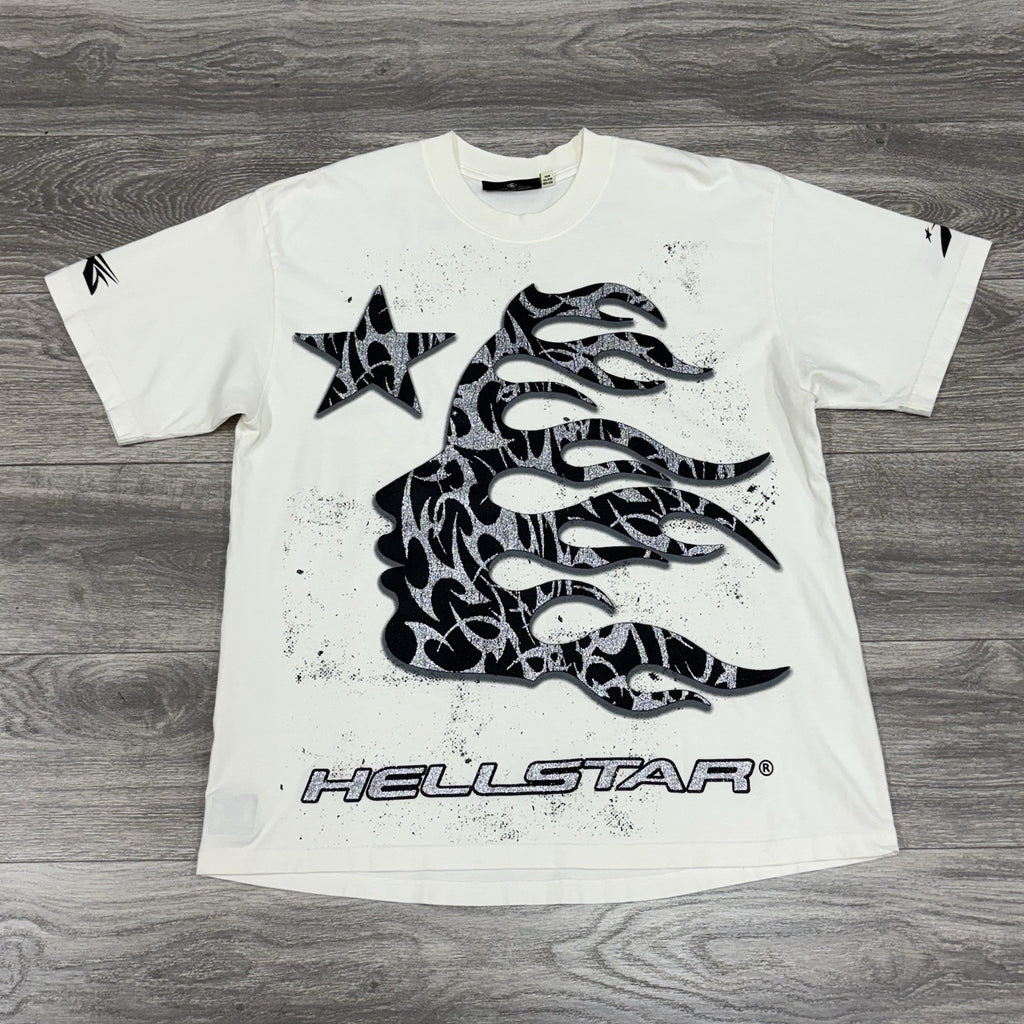 Size Large - Hellstar Glitter P2P T-Shirt ' Black ' | NEW!