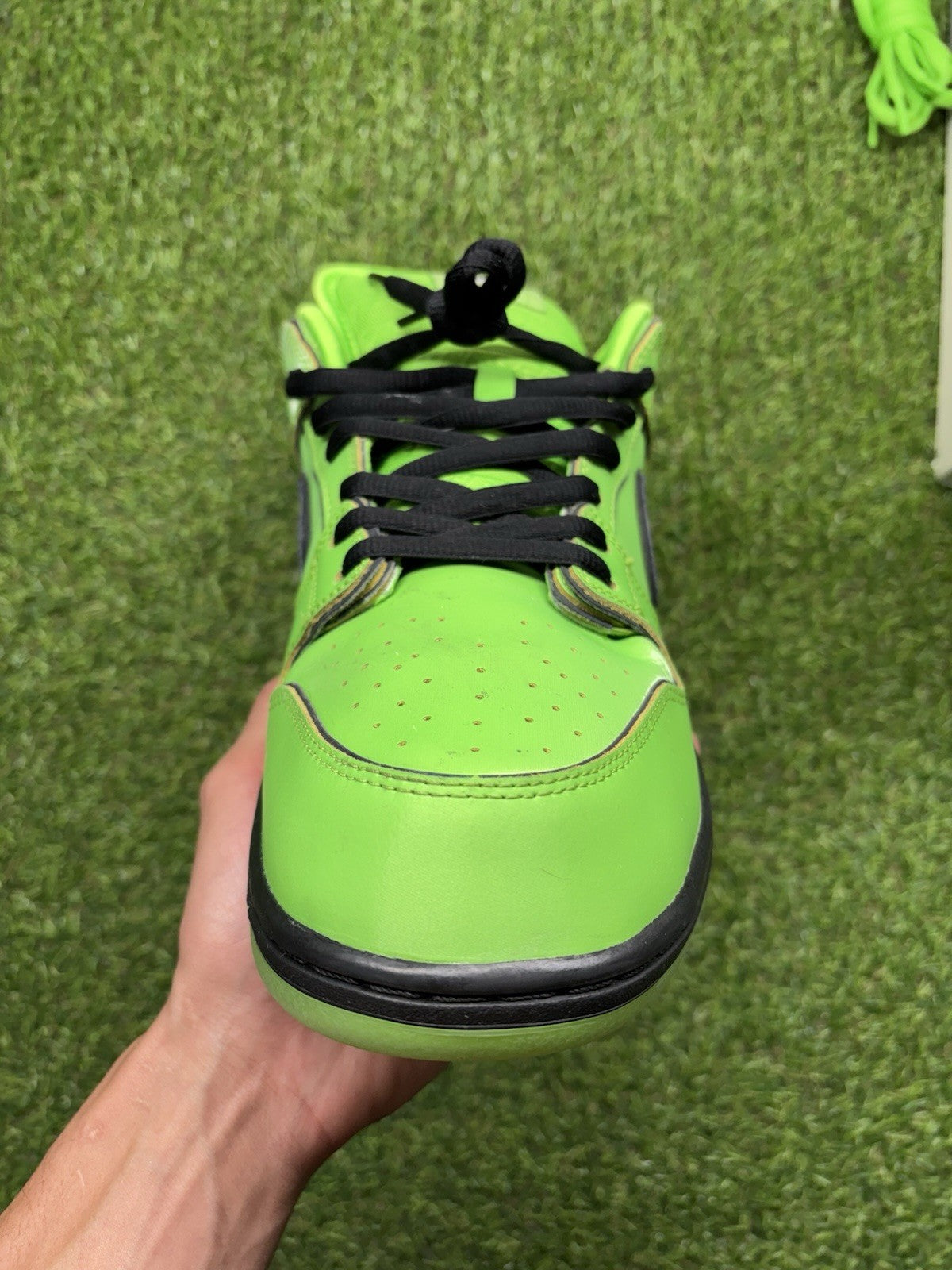 Size 13 - Nike The Powerpuff Girls x Dunk Pro SB QS Low Buttercup | GREAT!