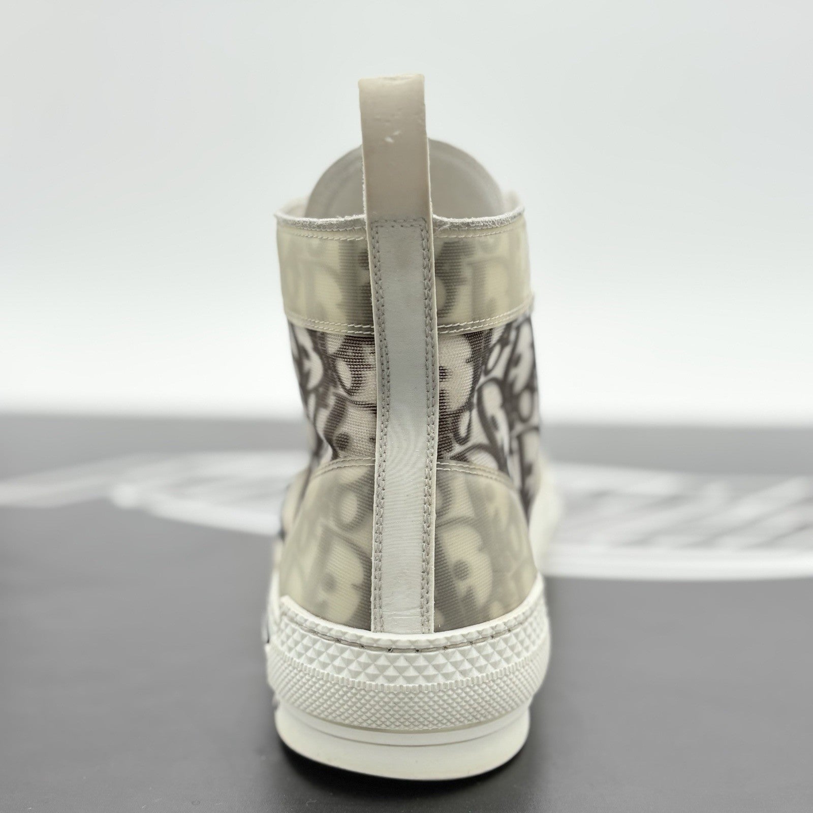 Size 41 (8 US) - Dior B23 Oblique High ' Beige ' | GOOD CONDITION!