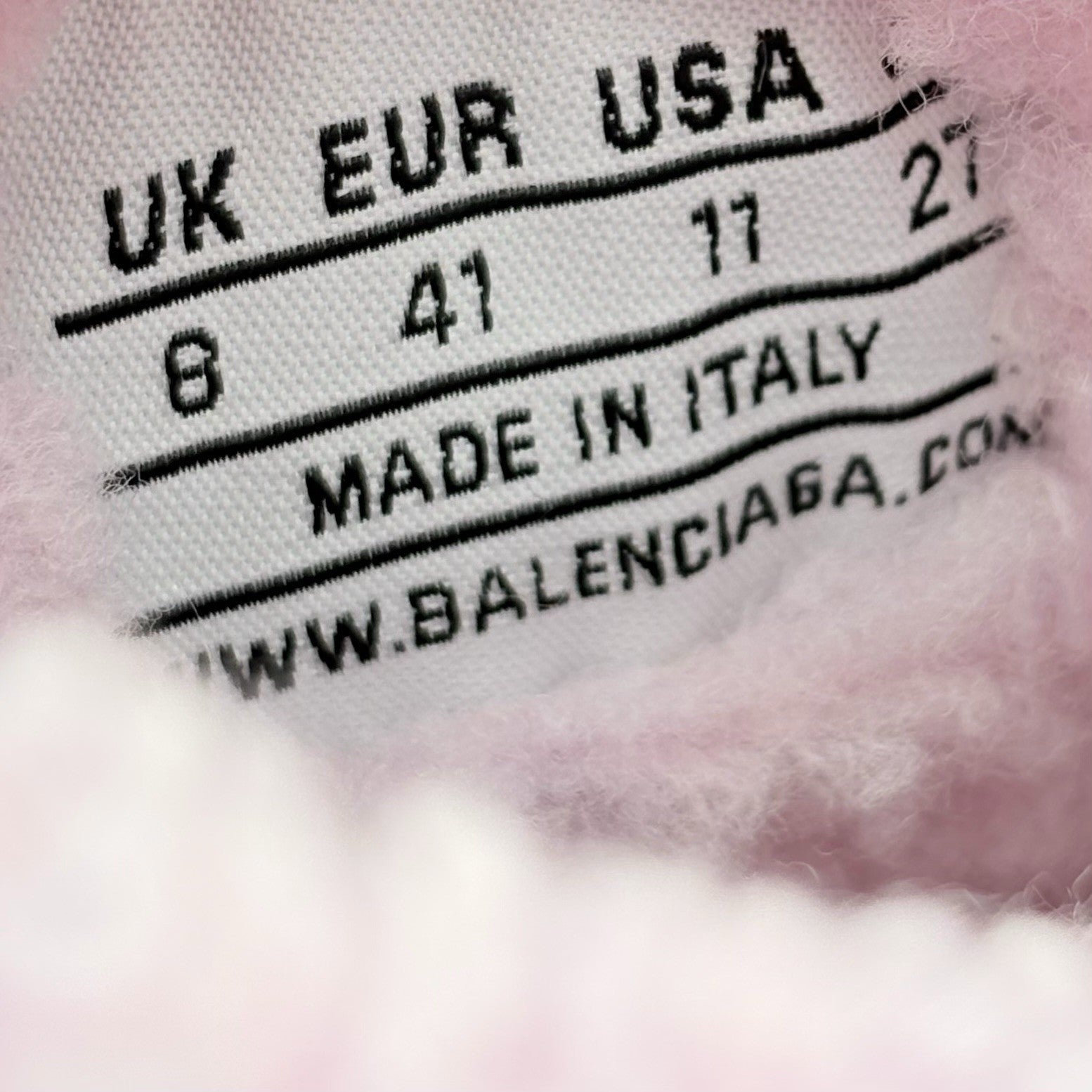 Size 41 - Balenciaga Speed 2.0 ' Light Pink ' | BRAND NEW!