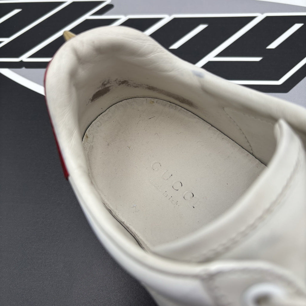 Size 36.5 - Gucci Ace Studded ' White, Pearls ' | GREAT CONDITION!