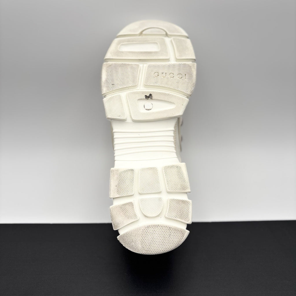Size 12G (12.5 US) - Gucci Flashtrek SEGA ' White, Beige ' | GREAT CONDITION!