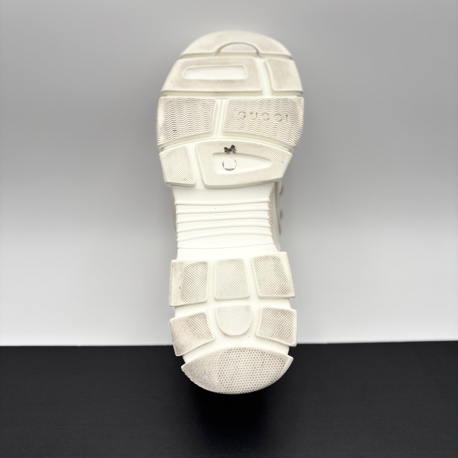 Size 12G (12.5 US) - Gucci Flashtrek SEGA ' White, Beige ' | GREAT CONDITION!