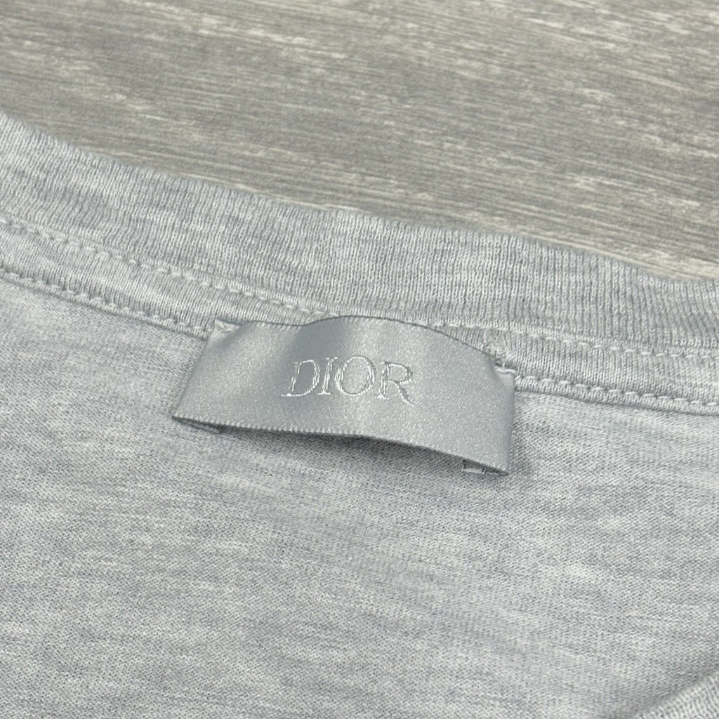 Size L - Dior CD Icon Logo Cotton T-Shirt ' Grey ' | GREAT CONDITION!