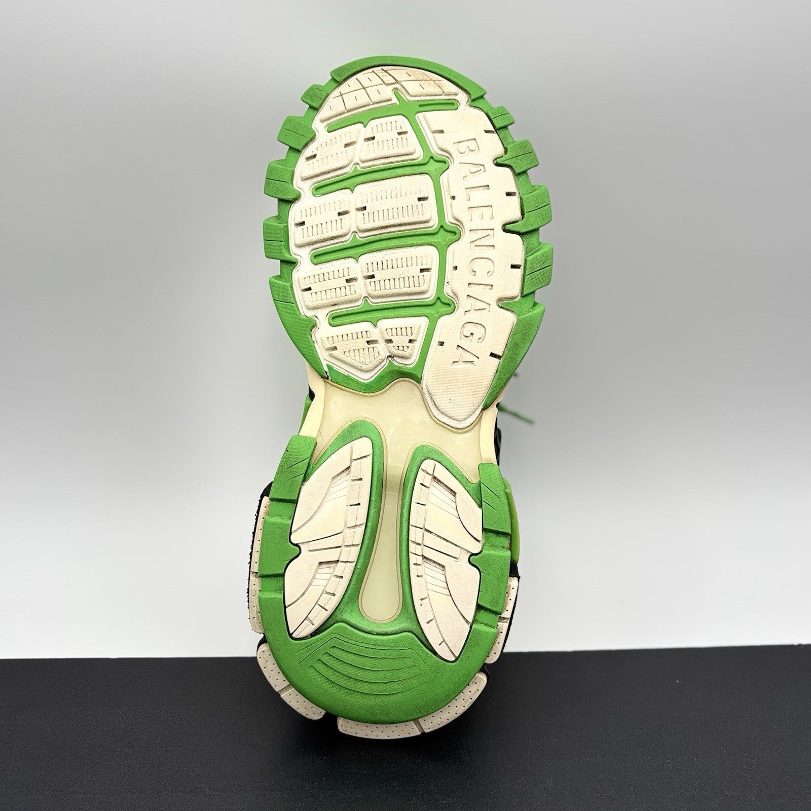 Size 45 ( 12 US) - Balenciaga Track 2 Trainer ' Black, White Green ' | GOOD!