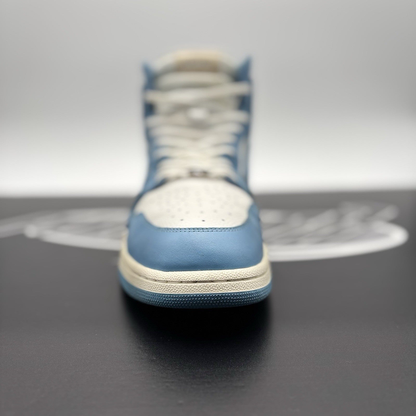 Size 46 (13 US) - Amiri Skel High Top ' Powder Blue White ' | GOOD CONDITION!