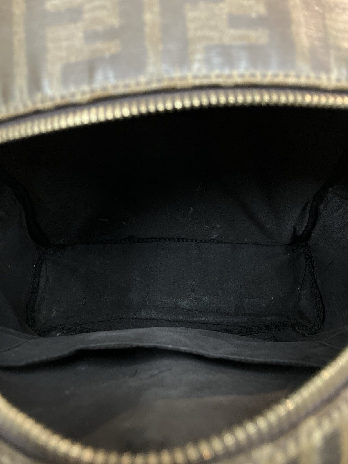 Fendi x Fila Brown Zucca Coated Canvas Mania Backpack