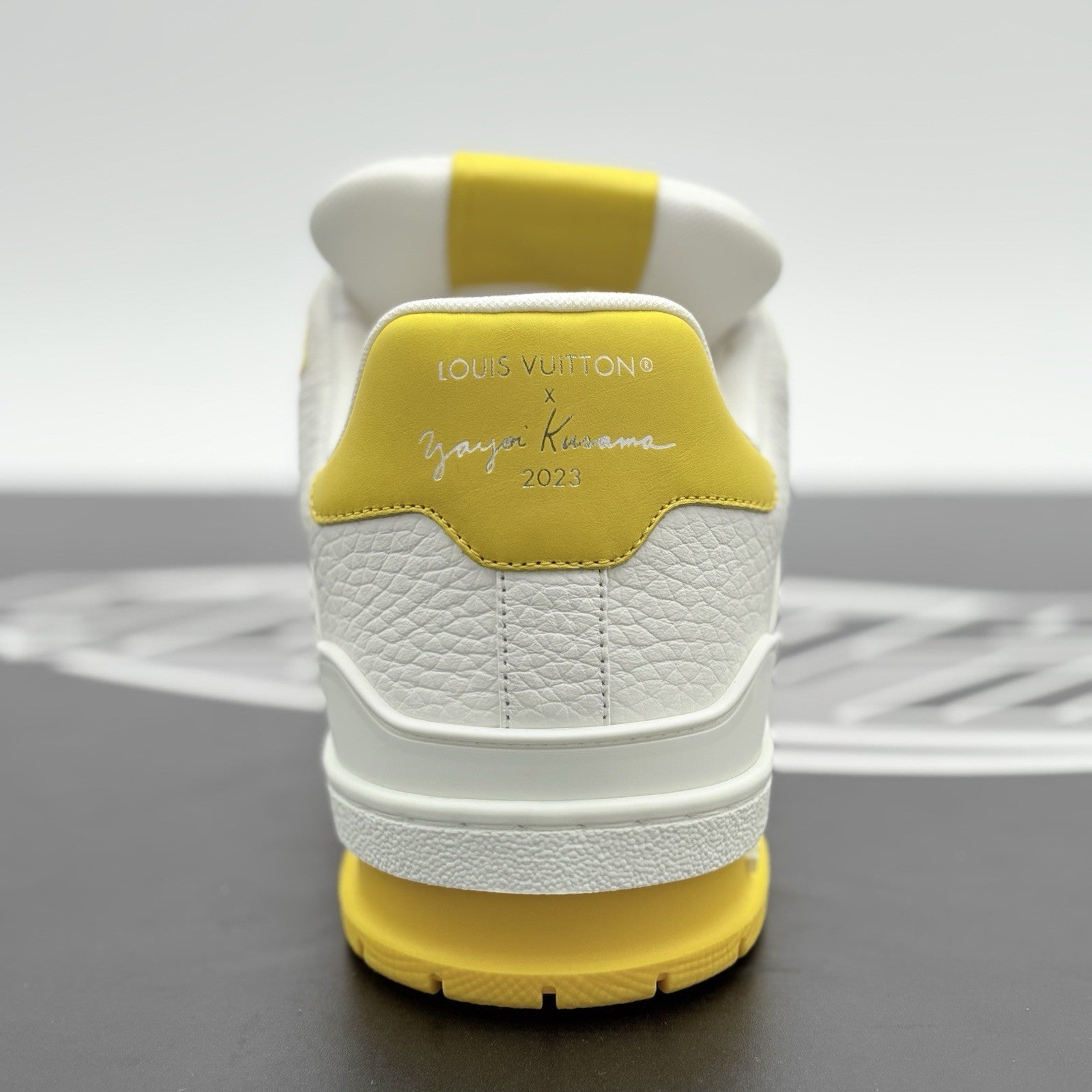 Size 6 LV (7-7.5 US) Louis Vuitton x Yayoi Kusama ' White Yellow ' | BRAND NEW!