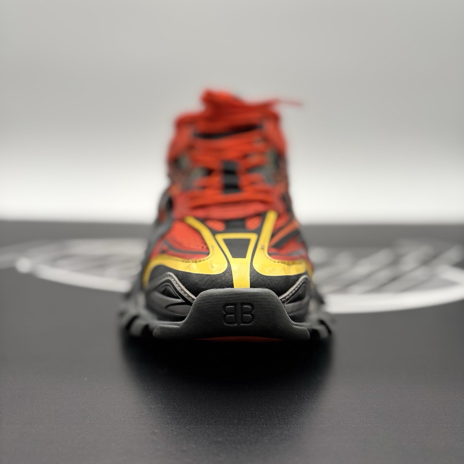 Size 43 (10 US) - Balenciaga Track.2 ' Orange, Yellow, Black ' | GOOD CONDITION!