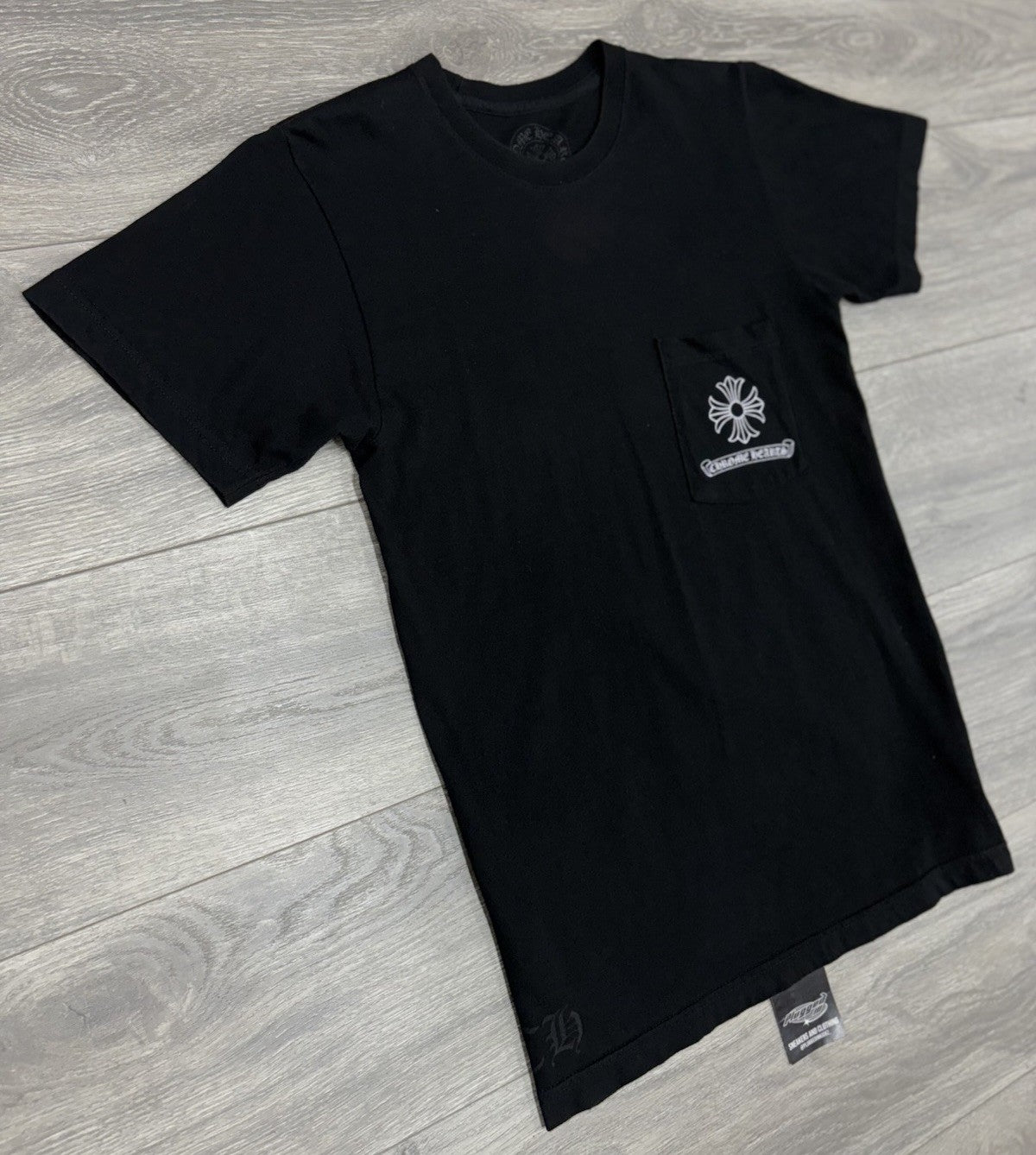 Size Small - Chrome Hearts Script Dagger Logo T-Shirt ' Black ' | GREAT COND!