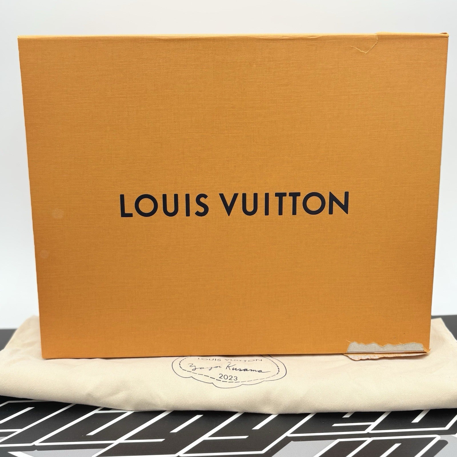 Size 6 LV (7-7.5 US) Louis Vuitton x Yayoi Kusama ' White Yellow ' | BRAND NEW!
