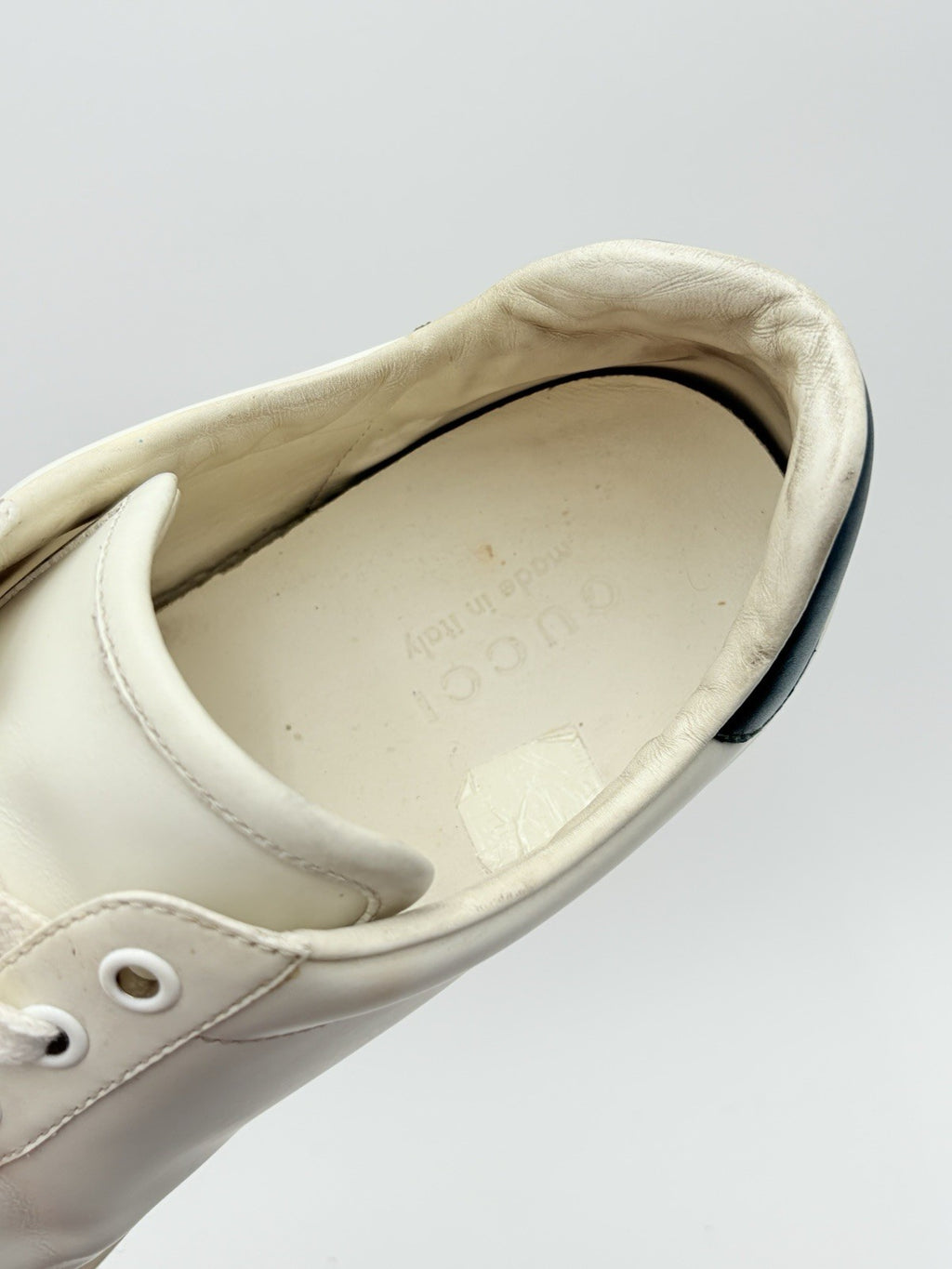 Size 9 G (9.5 US) - Gucci Ace Leather ' Loved '