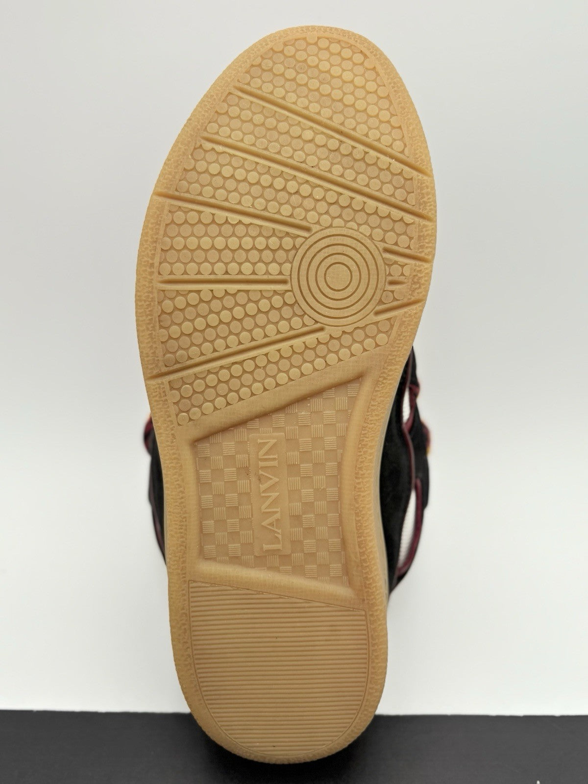 Size 41 (8 US) - Lanvin Curb Sneaker ' Black Honey ' | EXCELLENT CONDITION!