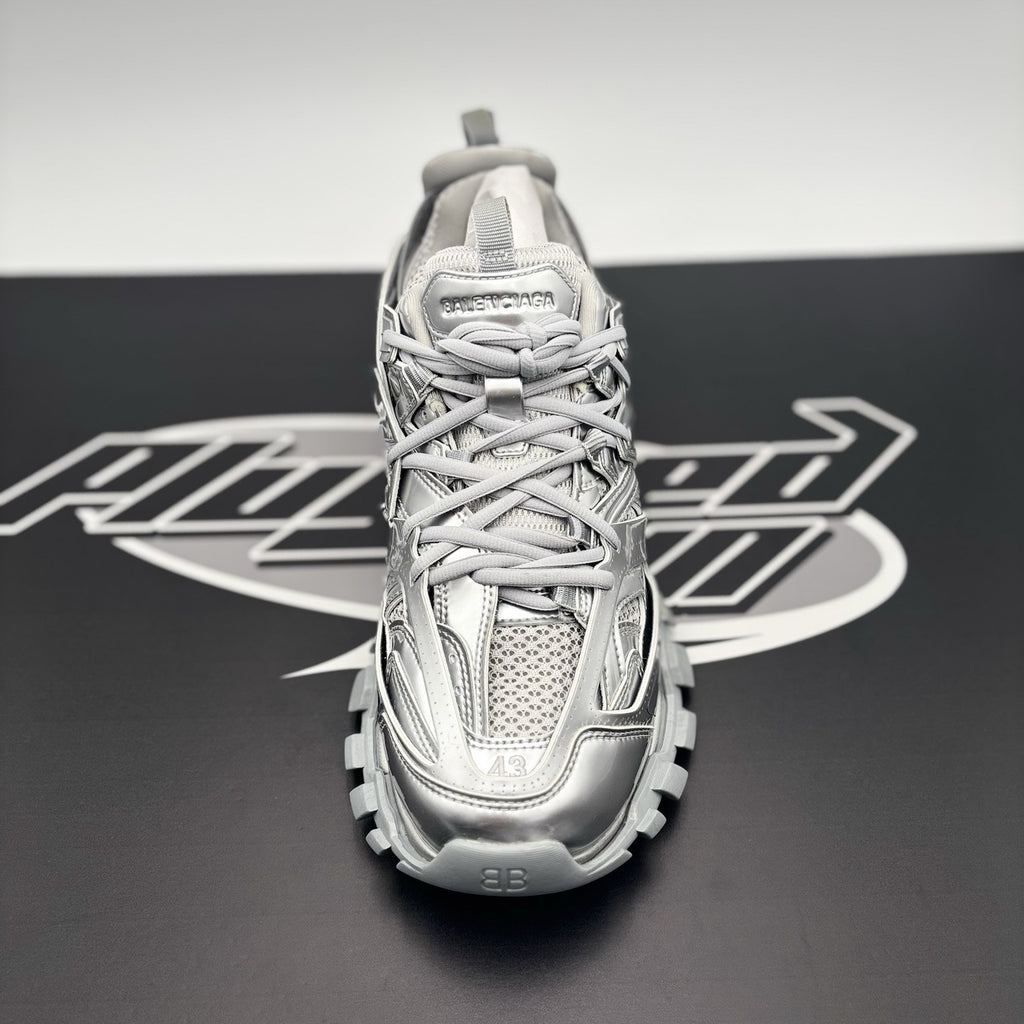 Size 43 EU (10 US) - Balenciaga Track ' Triple Silver ' | BRAND NEW!