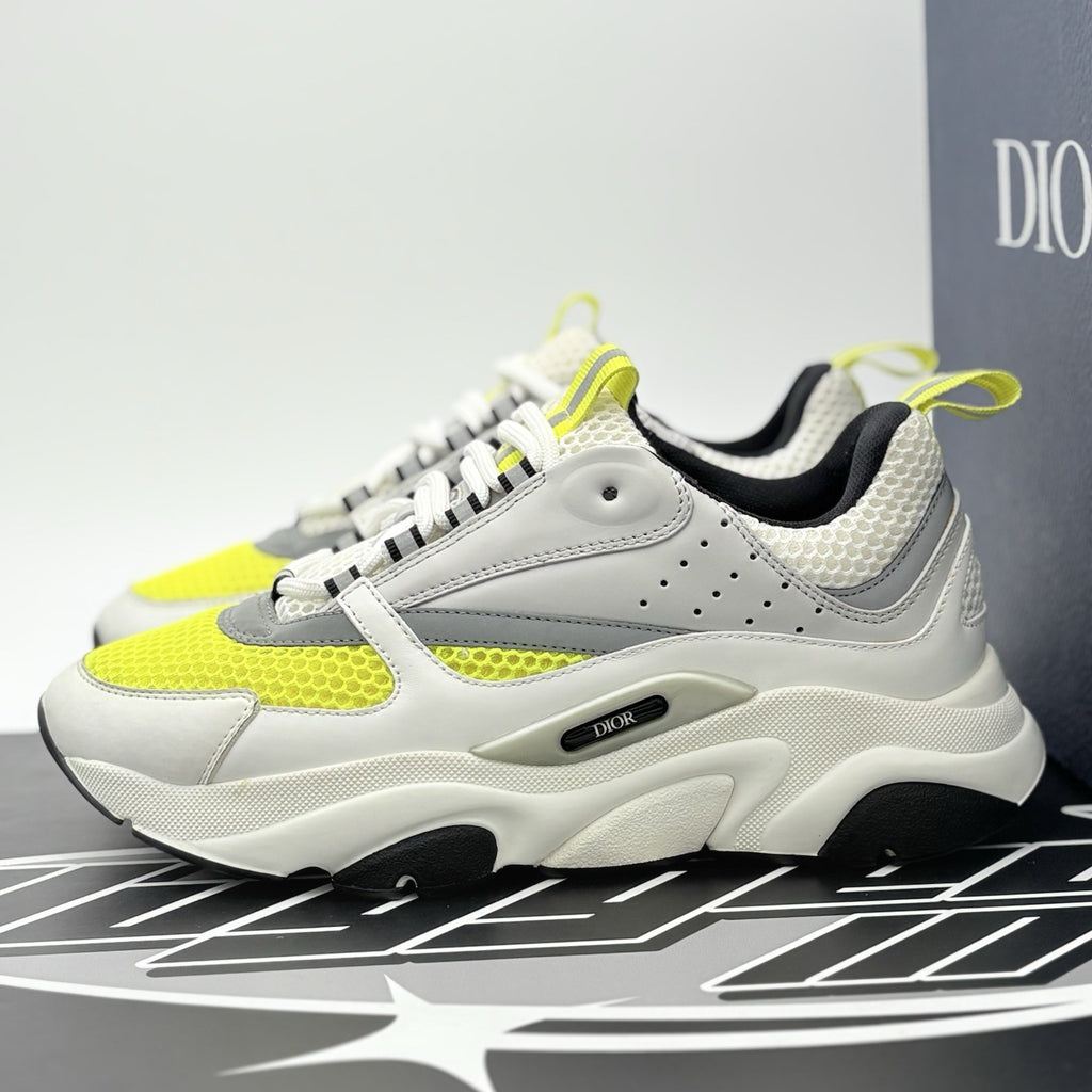 Size 40 (7 US) - Dior B22 ' White Yellow ' | GREAT CONDITION!