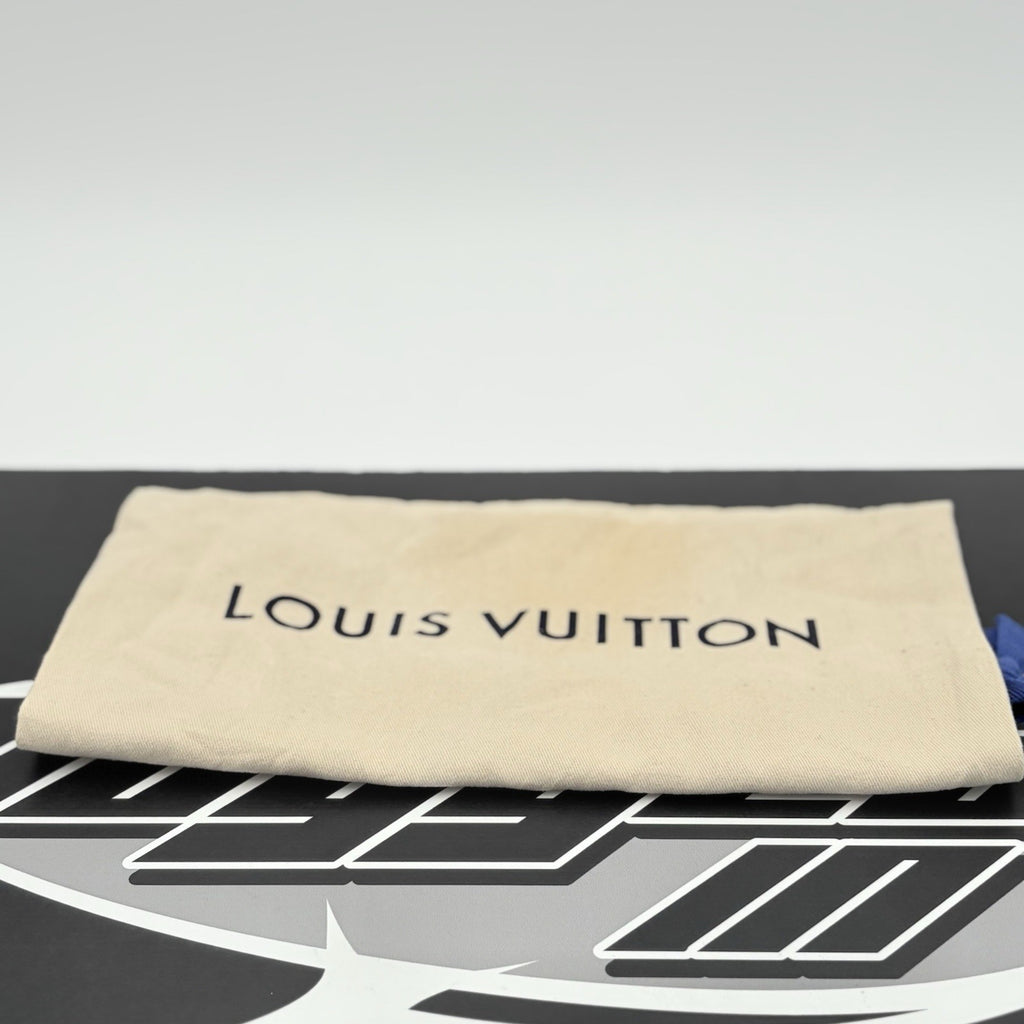 Size 6 LV (7-7.5 US) - Louis Vuitton Trainer ' Blue ' | GREAT CONDITION!