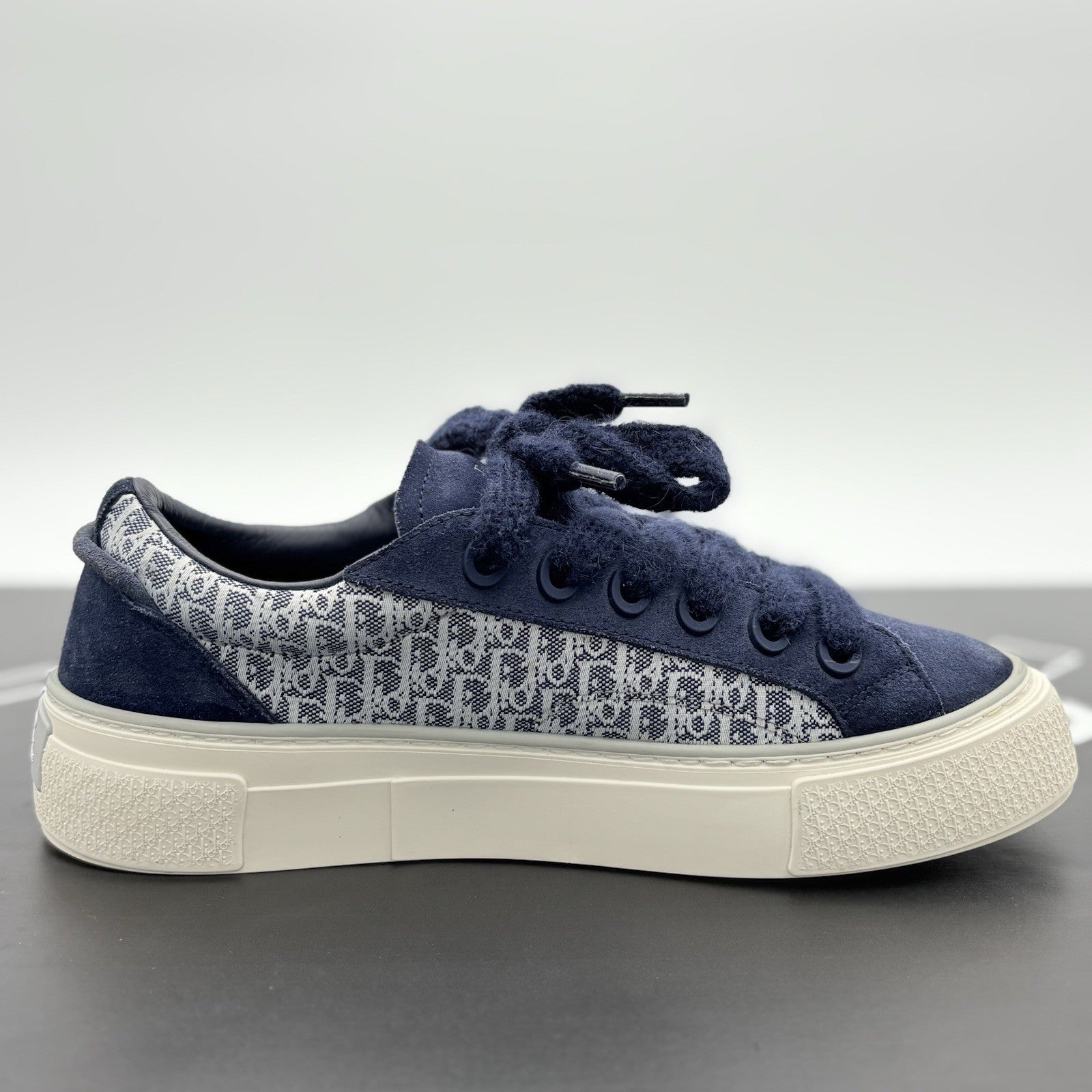 Size 41 (8 US) - Dior B33 ' Oblique Navy Blue ' | SUPER CLEAN!