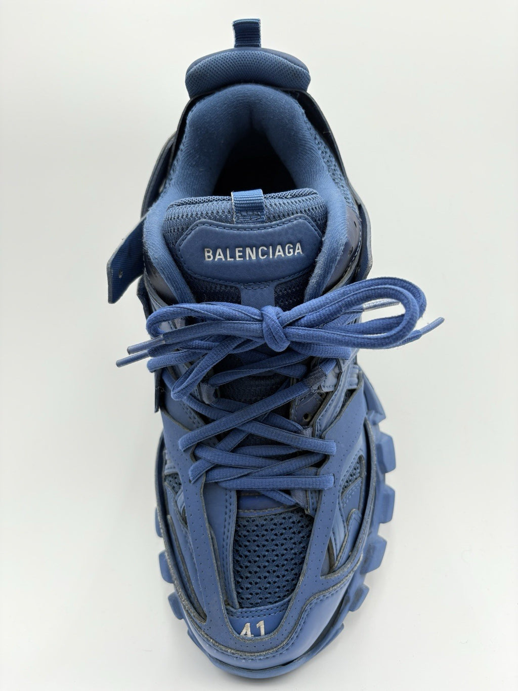 Size 41 (8 US) - Balenciaga Track LED Sneaker ' Navy '
