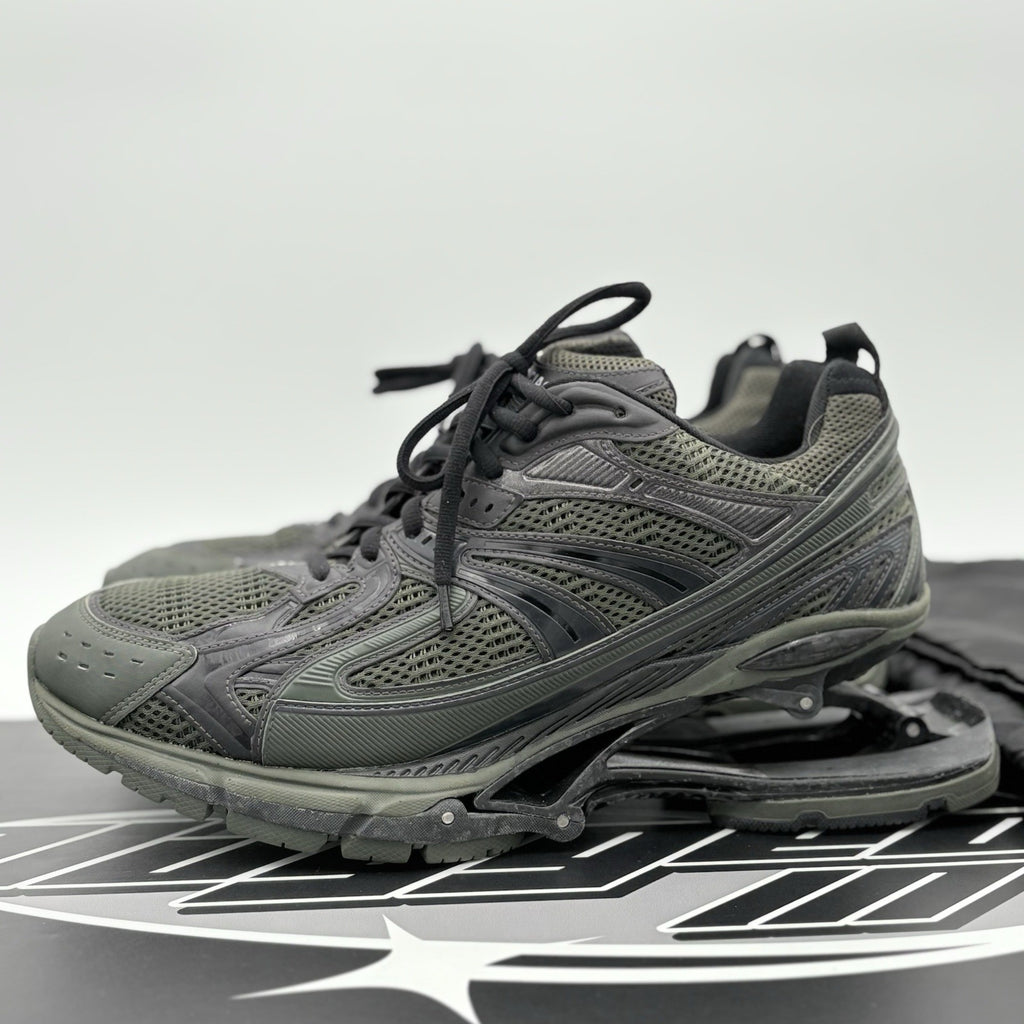 Size 44 (11 US) - Balenciaga Men’s X-Pander ' Green Black ' | SUPER CLEAN!