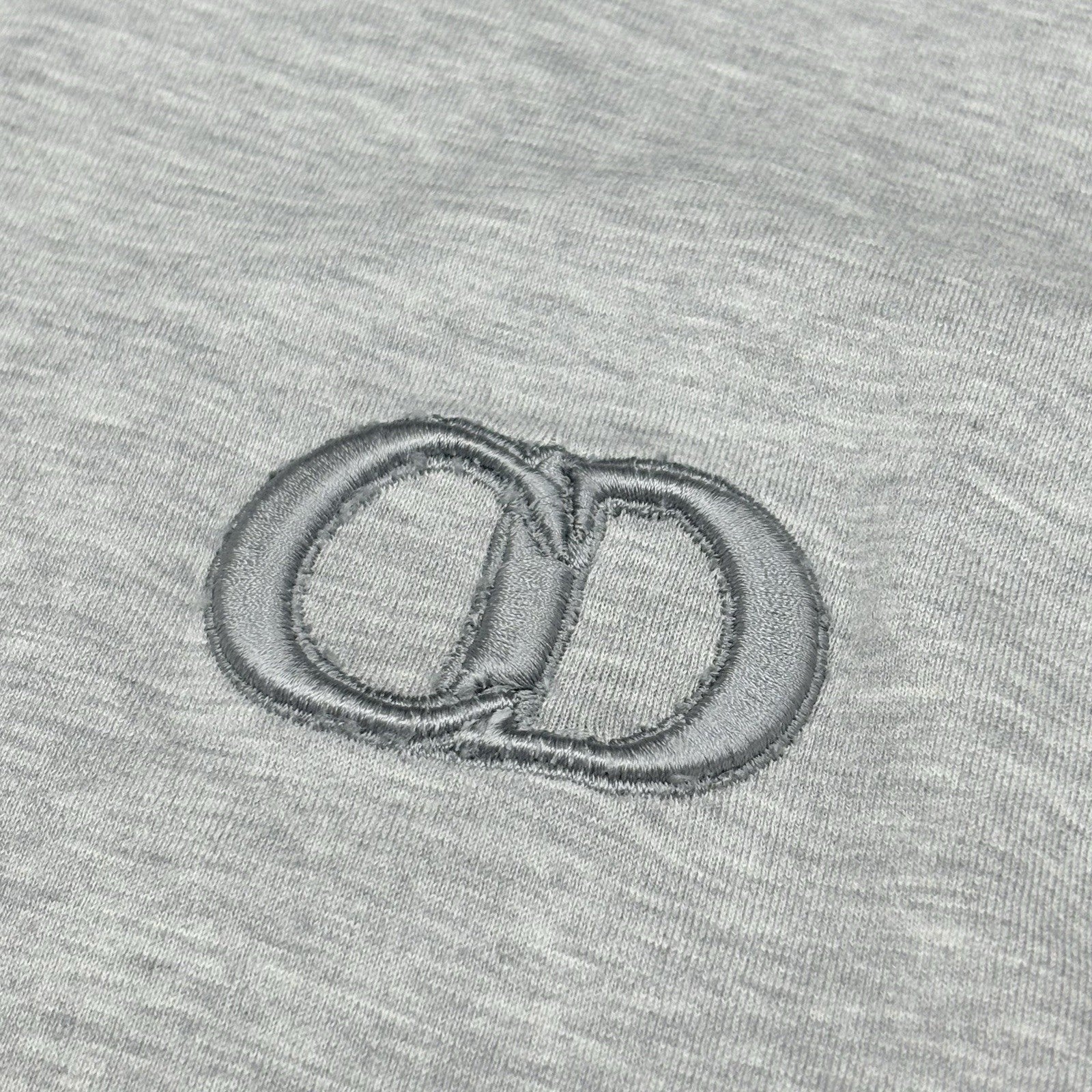 Size L - Dior CD Icon Logo Cotton T-Shirt ' Grey ' | GREAT CONDITION!