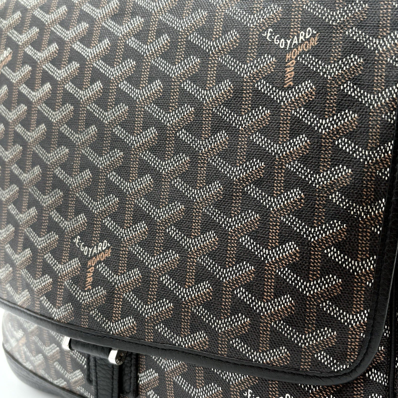 Goyard Messenger Grand Bleu Bag ' Black Brown ' | GREAT CONDITION!