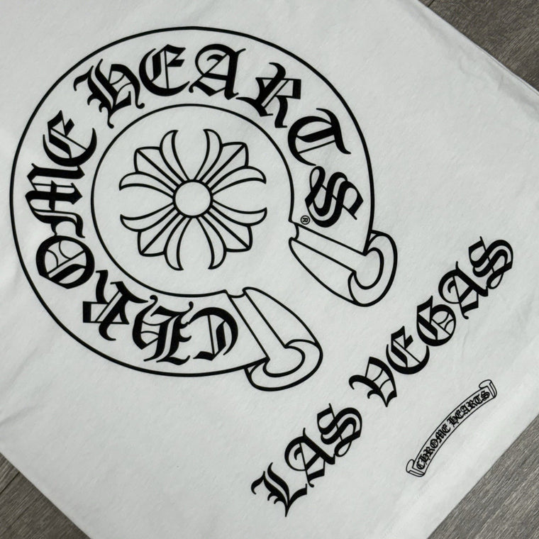Las Vegas Horseshoe Logo T-Shirt White — photo 9
