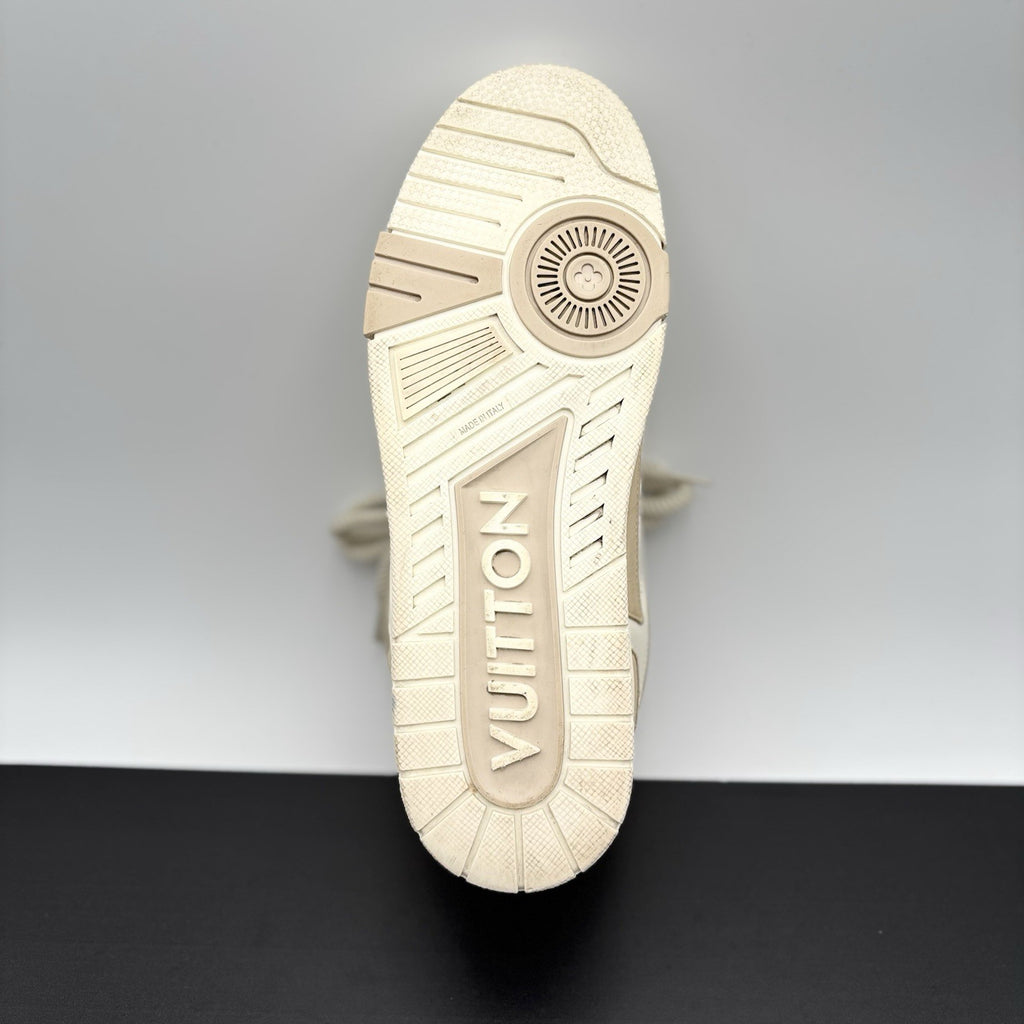 Size 10.5 LV (11.5-12 US) Louis Vuitton Skate ' White ' | GOOD CONDITION!