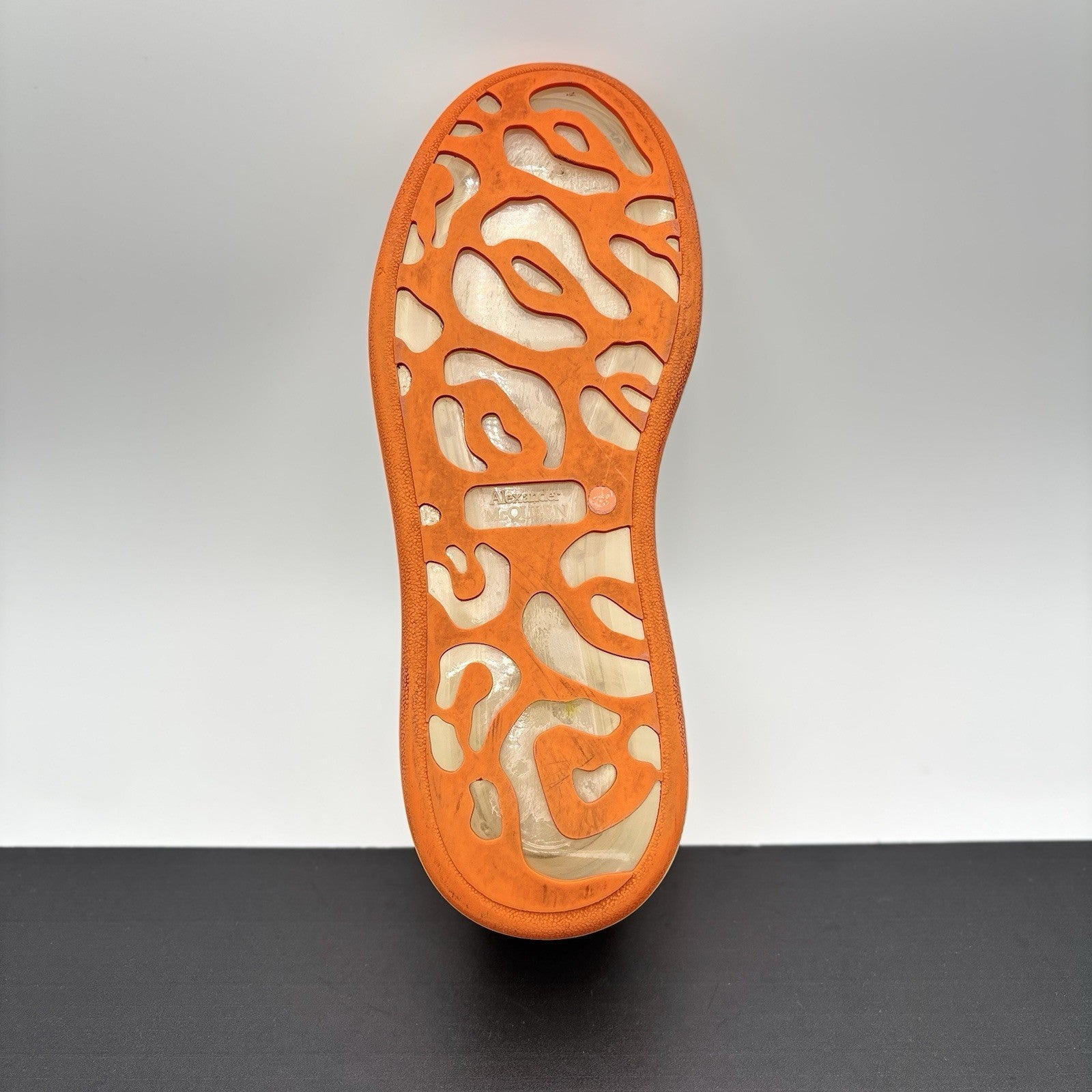 Size 43 (10 US) Alexander McQueen ' Translucent Orange ' | GREAT COND!