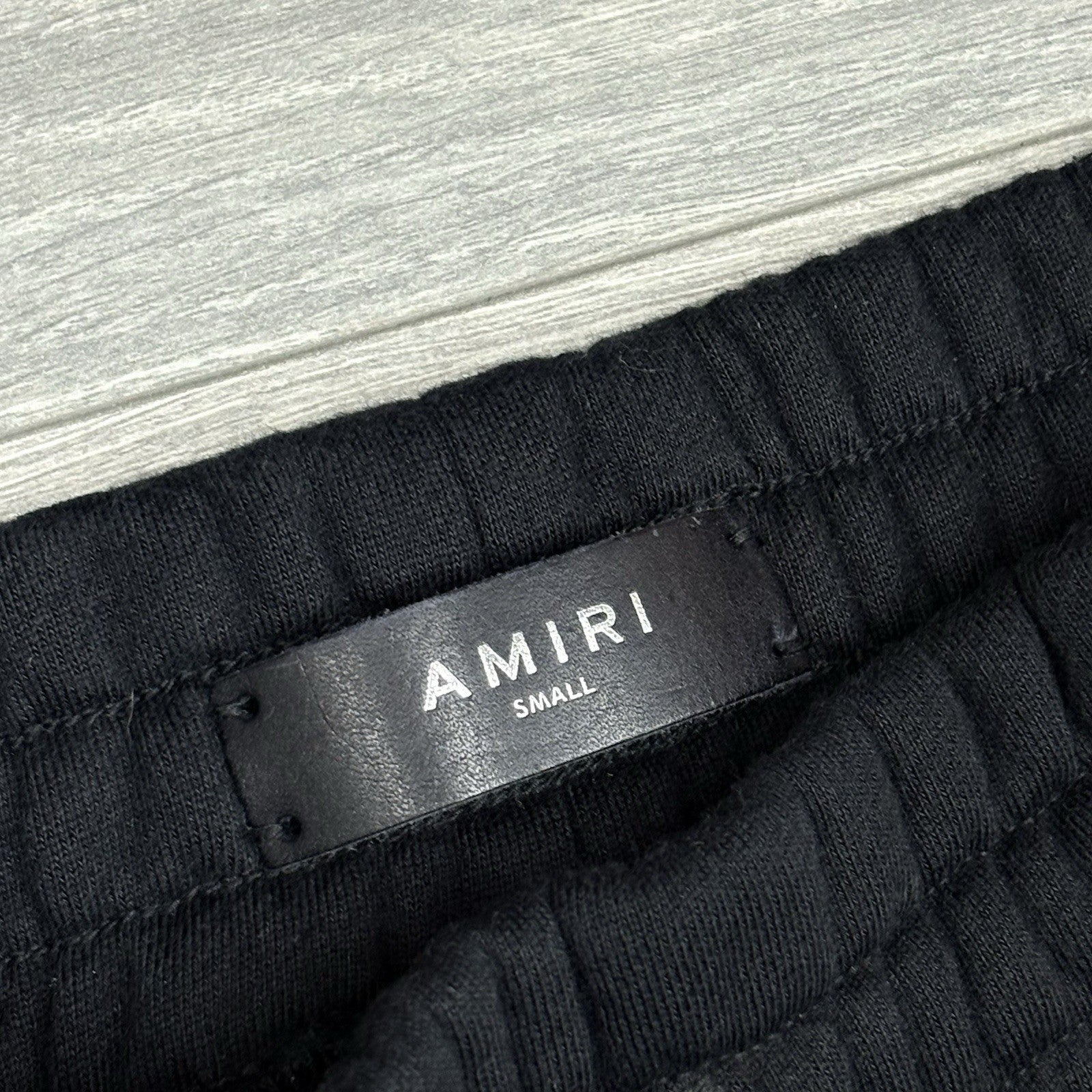 Size Small - Amiri Core Logo Paint Drip Sweatpants ' Black ' | SUPER CLEAN!