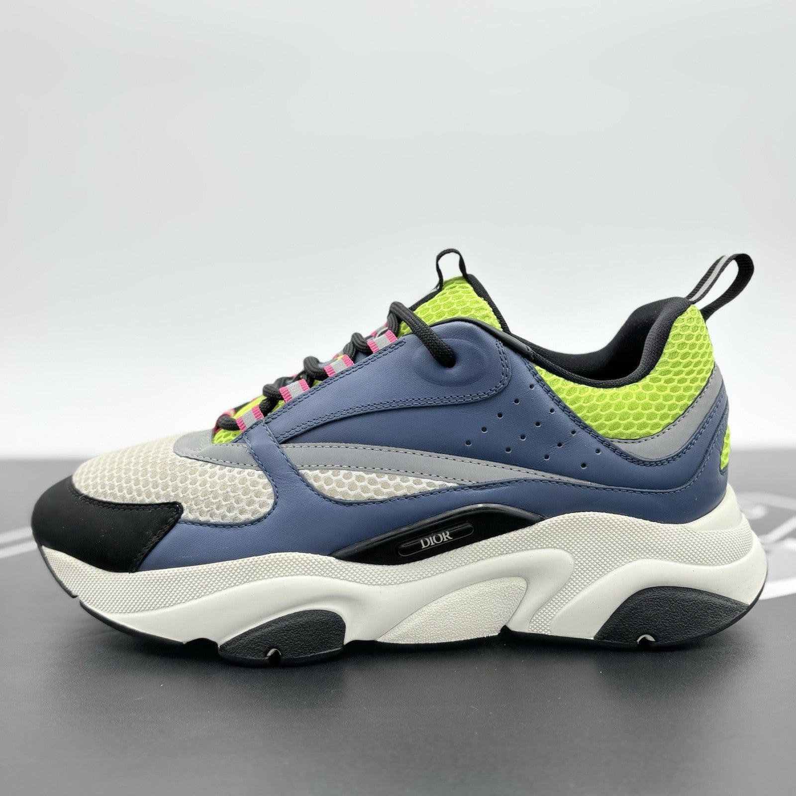 Size 42 (9 US) - Dior B22 Sneaker ' Blue Lime ' | SUPER CLEAN!