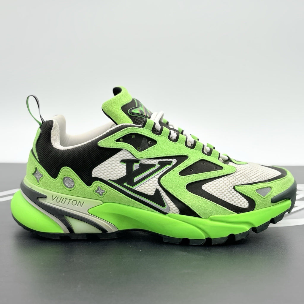 Size 7 LV (8-8.5 US) Louis Vuitton Tactic Runner ' Green ' | GREAT CONDITION!