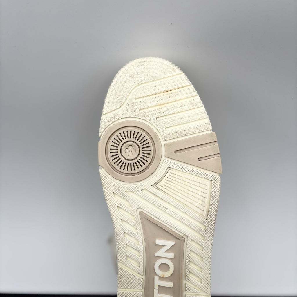 Size 7.5 LV (8.5-9 US) - Louis Vuitton Skate ' Beige White ' | GREAT COND!