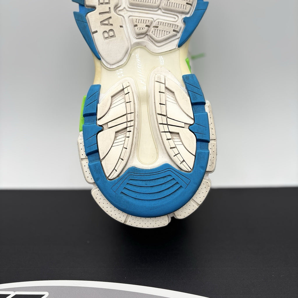 Size 45 (12 US) - Balenciaga Track ' White Blue Green ' | GREAT CONDITION!