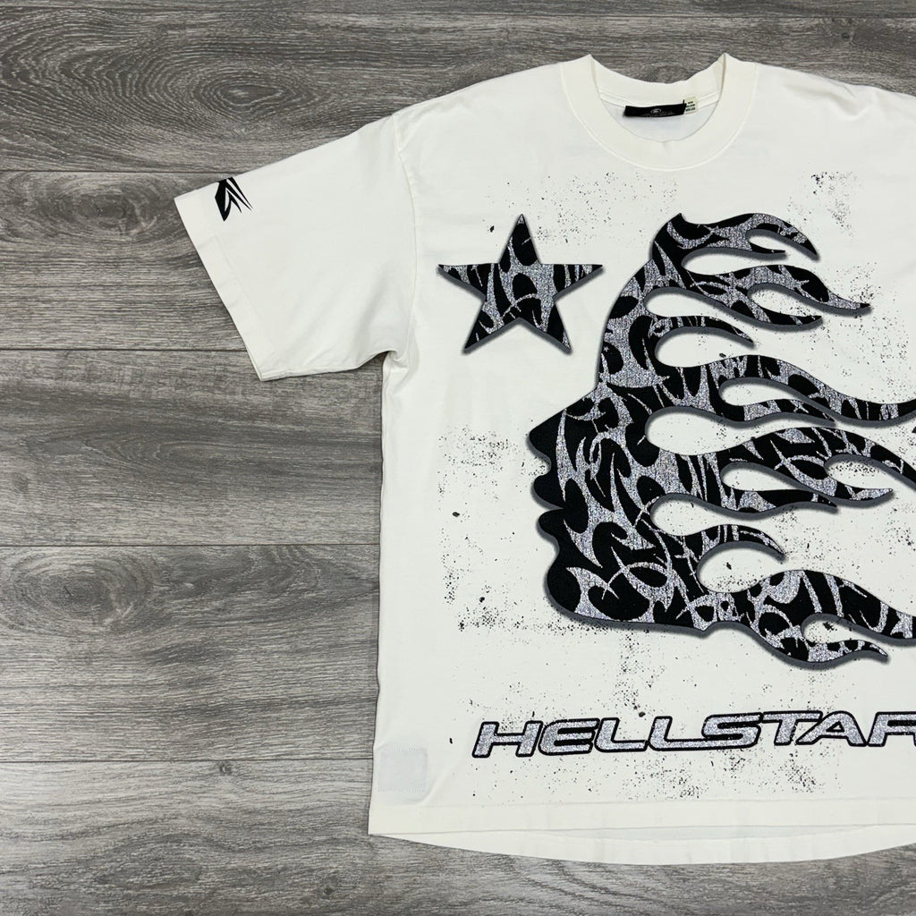 Size Large - Hellstar Glitter P2P T-Shirt ' Black ' | NEW!