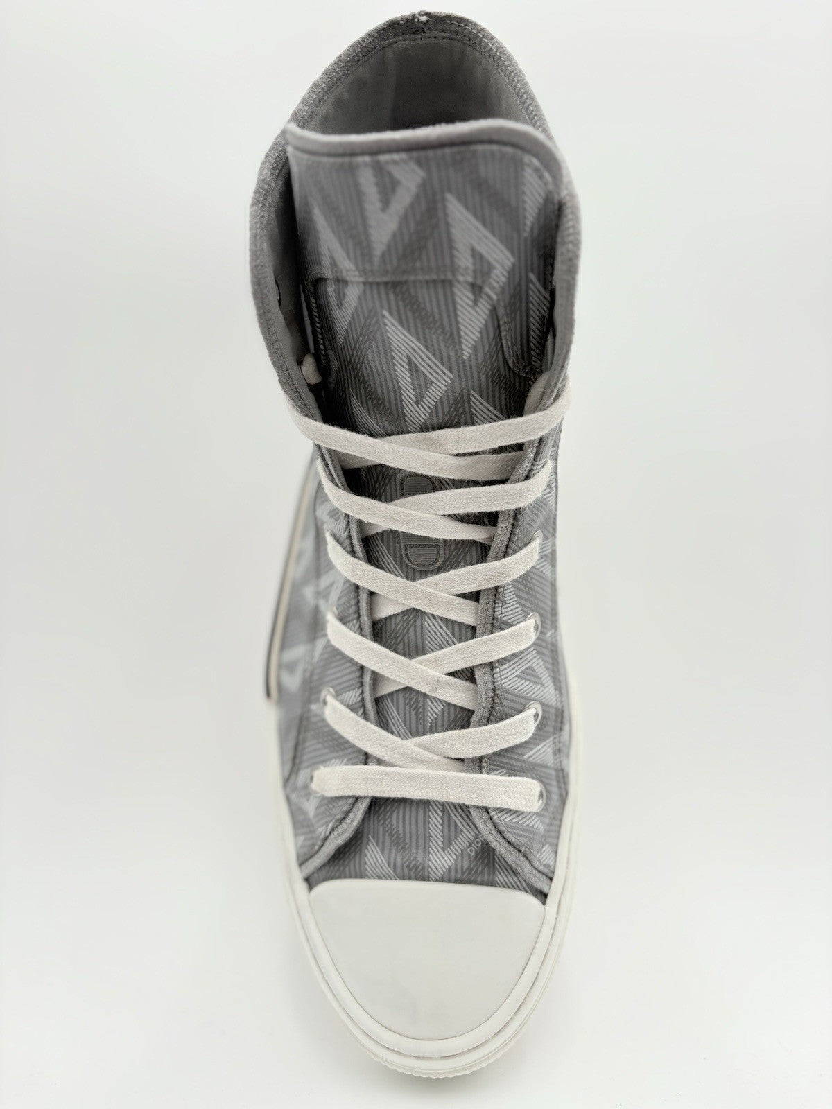 Size 45 (12 US) - Dior B23 High CD Diamond ' Grey White ' | GOOD CONDITION!