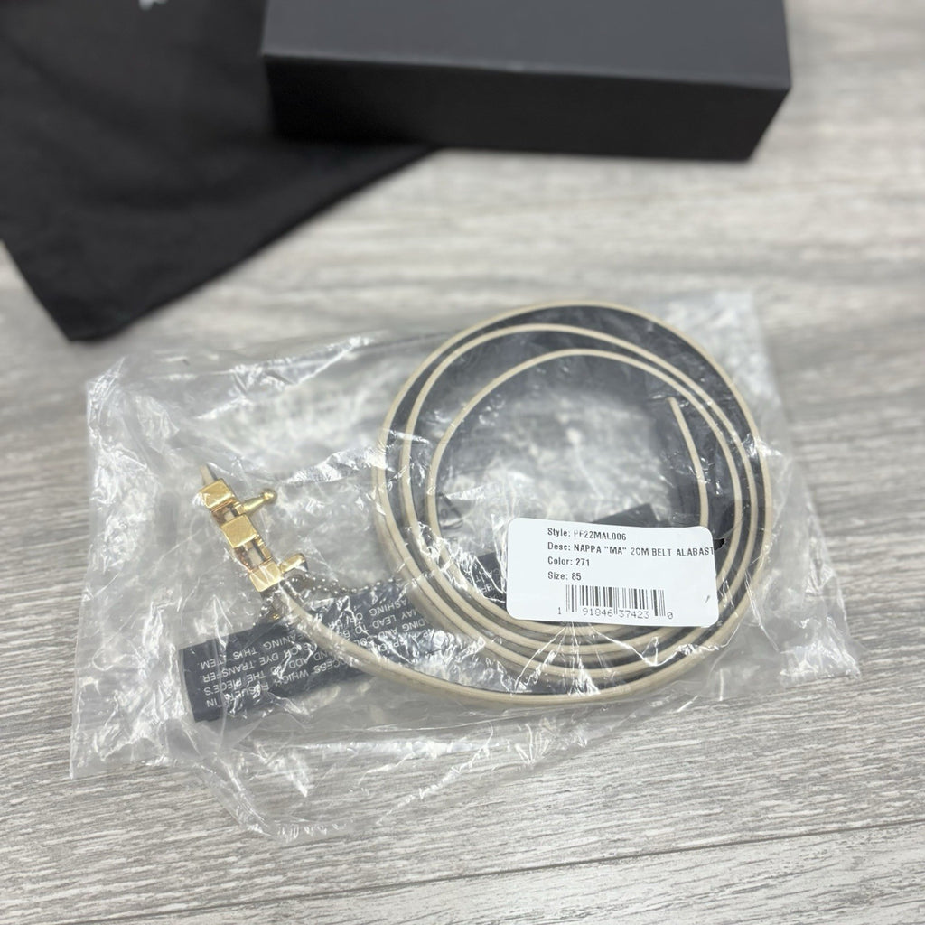 Amiri Nappa Belt ' Alabaster ' | BRAND NEW!