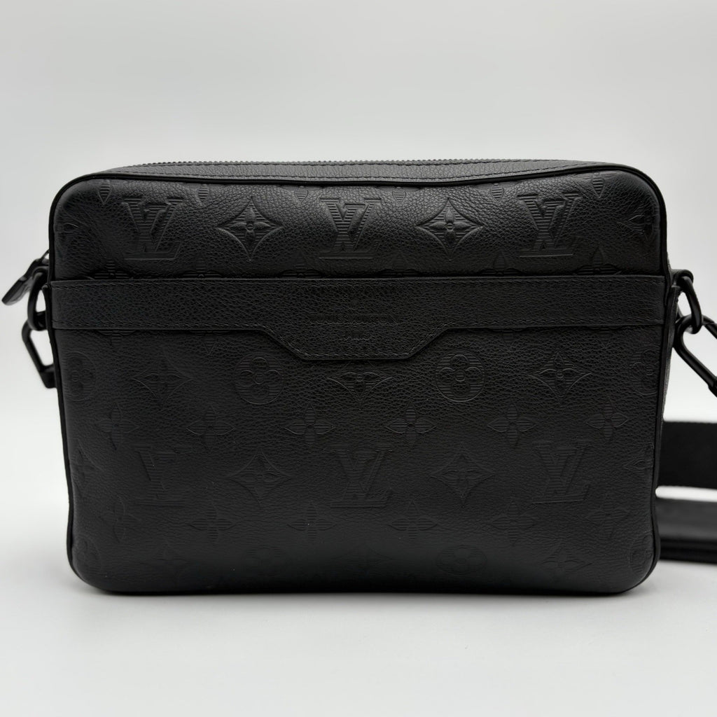 Louis Vuitton Messenger Bag Monogram Shadow ' Black ' | ONLY WORN 1-3x
