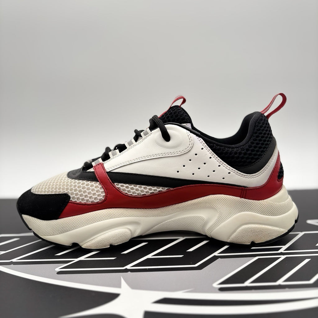 Size 42 (9 US) - Dior B22 Sneaker ' White, Red ' | GOOD CONDITION!