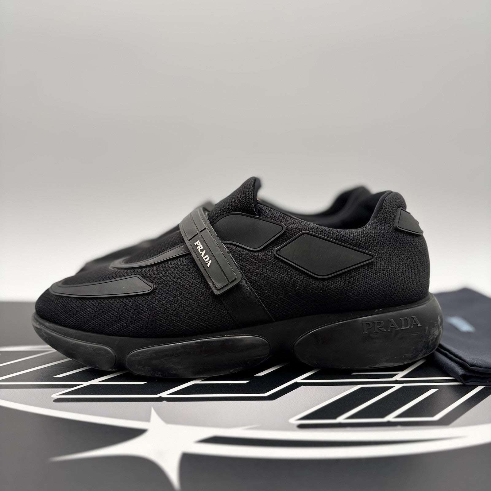 Size 41 EU (8 US) - Prada Cloudbust Sneaker ' Black ' | GOOD CONDITION!