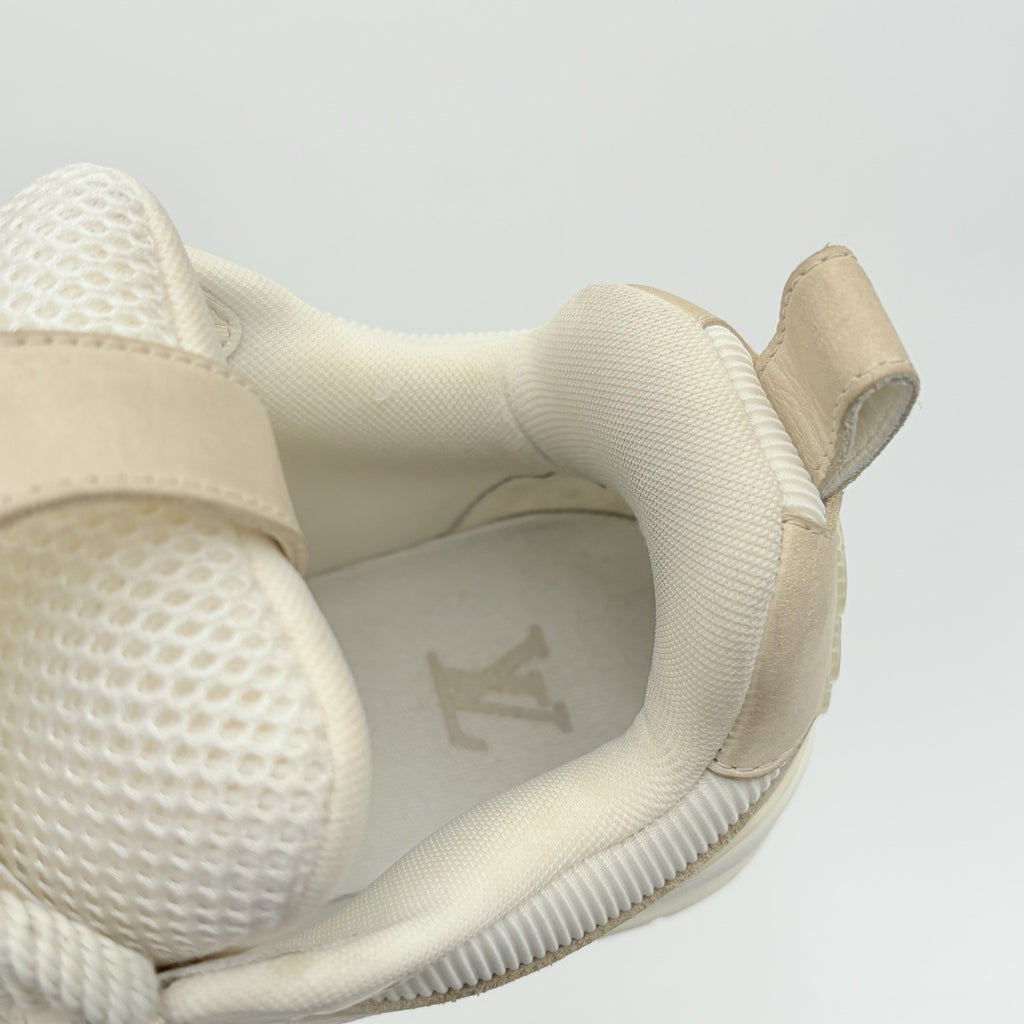 Size 3 LV (4-4.5 US) - Louis Vuitton Skate ' Beige White ' | GREAT COND!