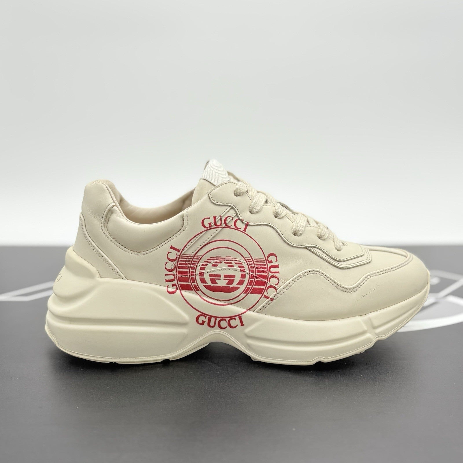 Size 6 G (6.5 US) - Gucci Rhyton ' Interlocking Disk ' | GOOD CONDITION!
