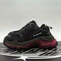 Size 41 - Balenciaga Triple S Clear Sole ' Black Neon Pink ' | GREAT CONDITION!