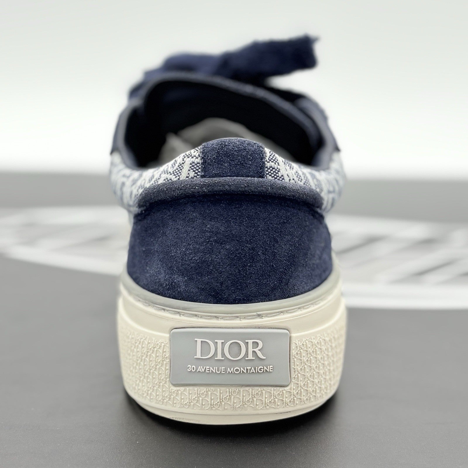 Size 41 (8 US) - Dior B33 ' Oblique Navy Blue ' | SUPER CLEAN!