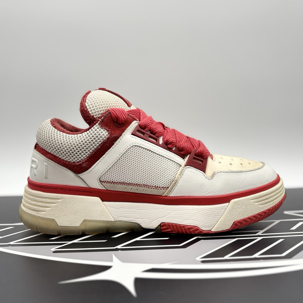 Size 42 (9 US) Amiri MA-1 ' White, Red ' | GOOD CONDITION!