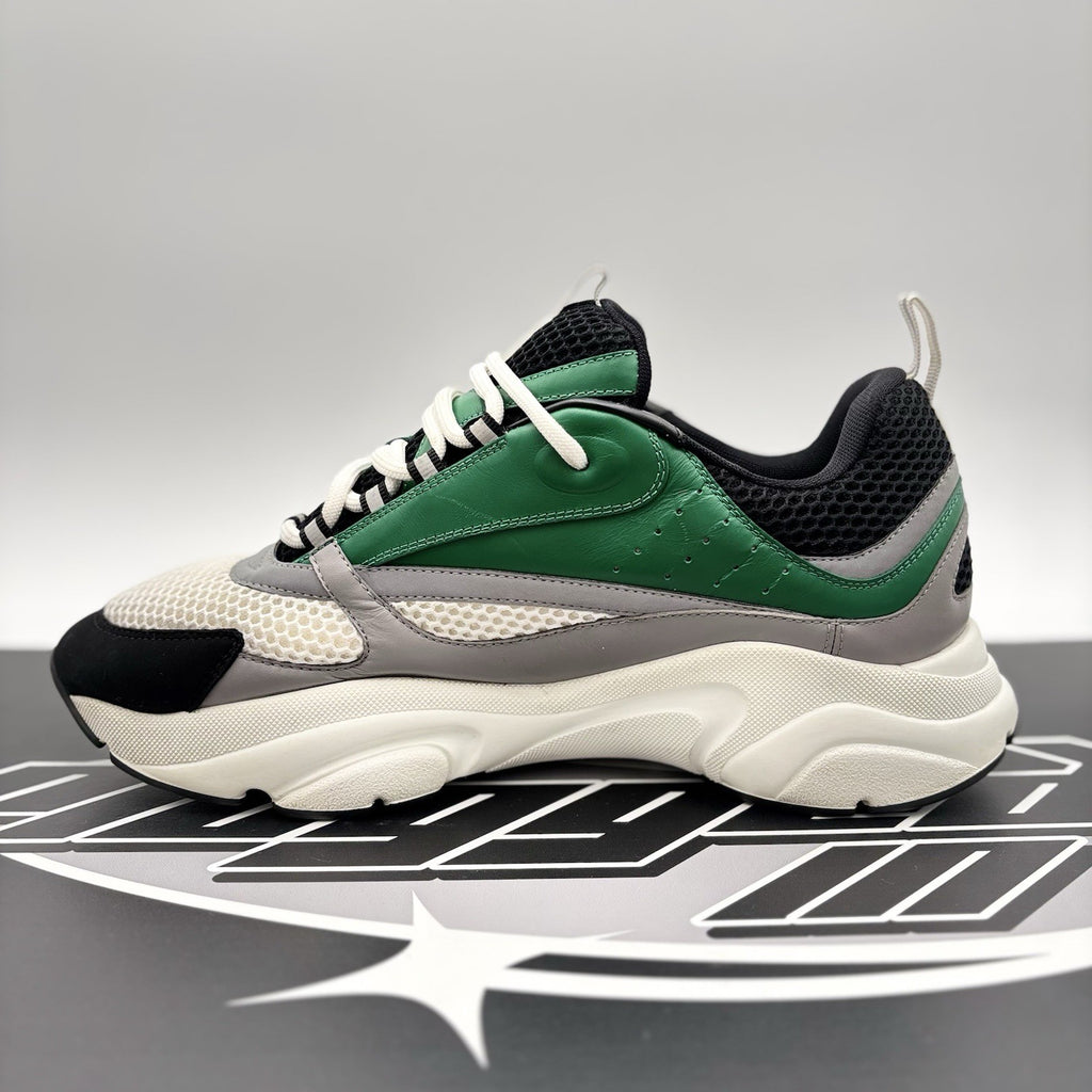 Size 46 (13 US) - Dior B22 Sneaker ' Green White Black ' | GOOD CONDITION!